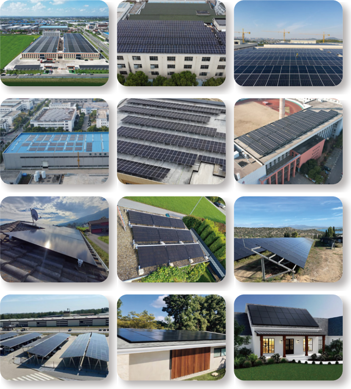 Overseas PV plus ESS and old roof retrofit benchmark projects