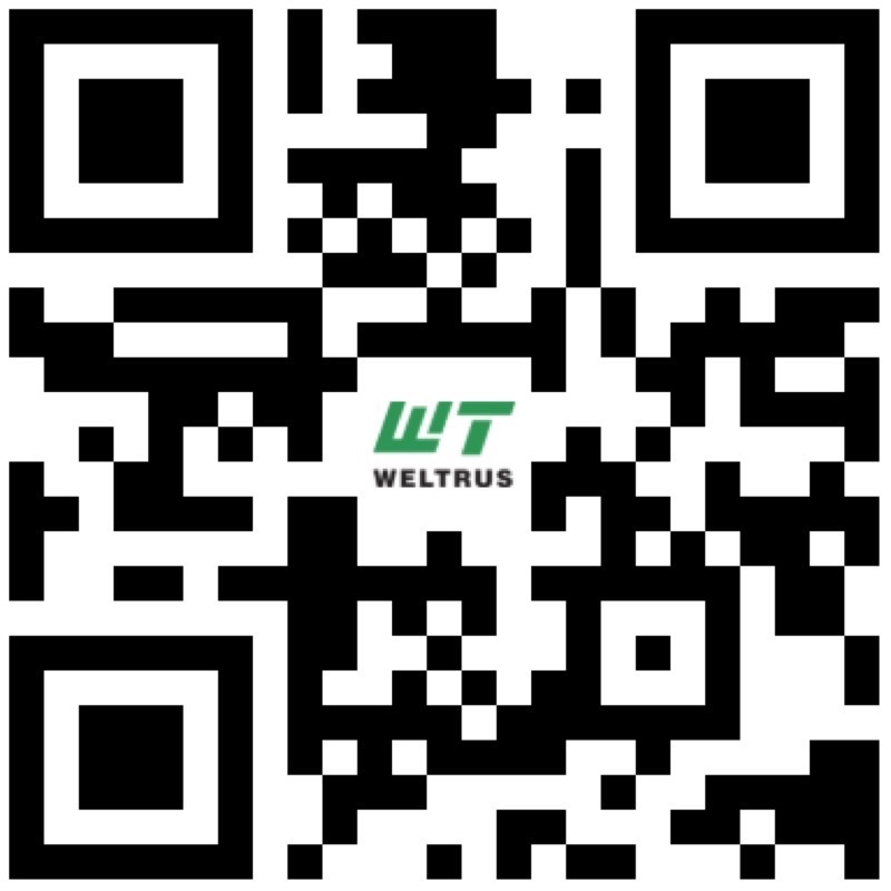 Text:** WELTRUS multi-busbar dual-glass PV module technical introduction cover