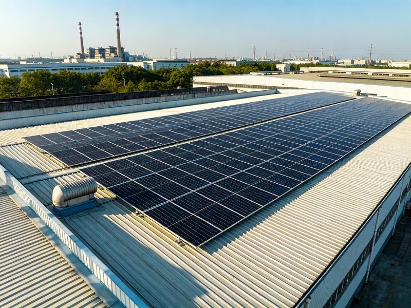 Domestic C and I metal roof and residential distributed cases